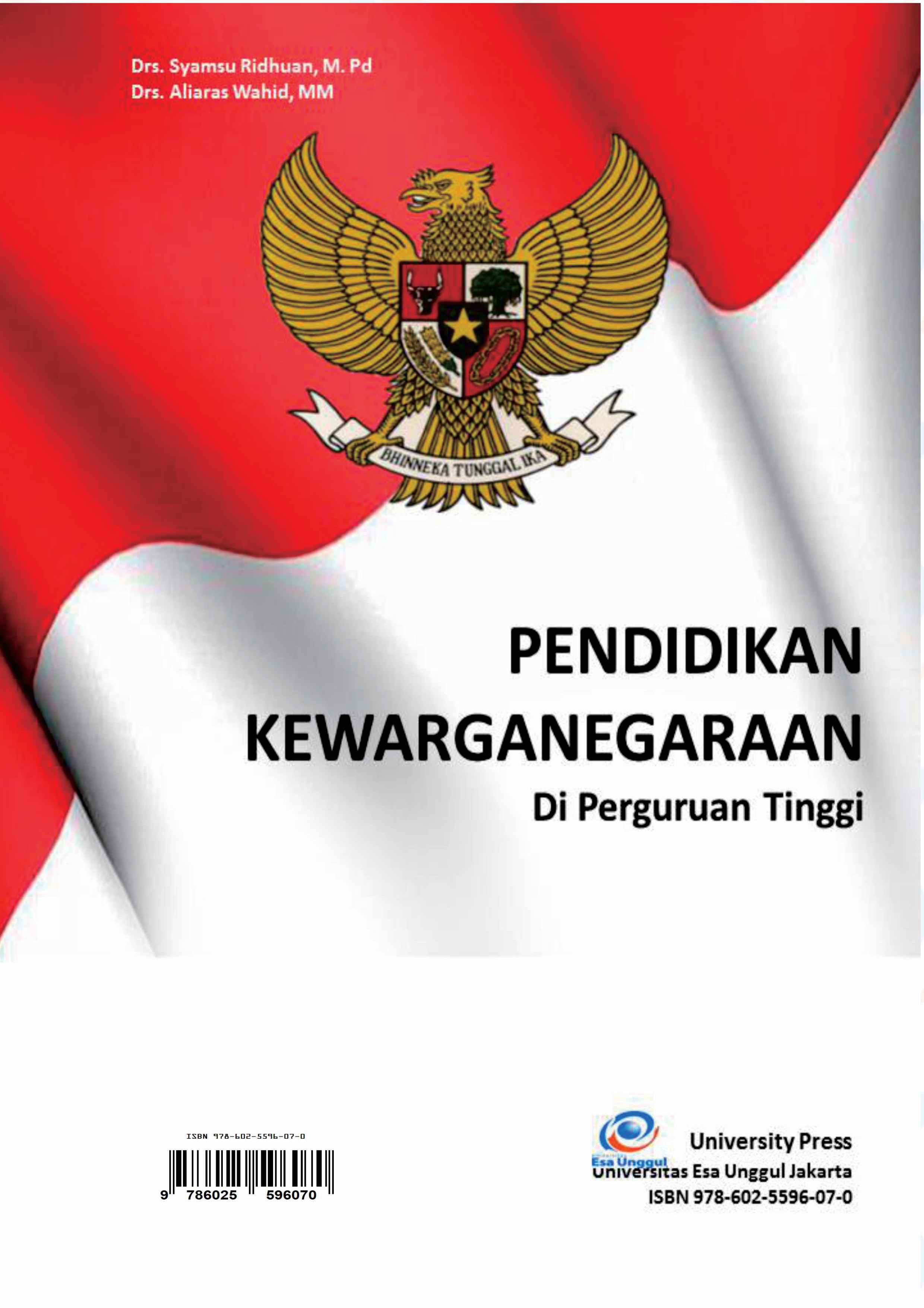 PENDIDIKAN KEWARGANEGARAAN Di Perguruan Tinggi